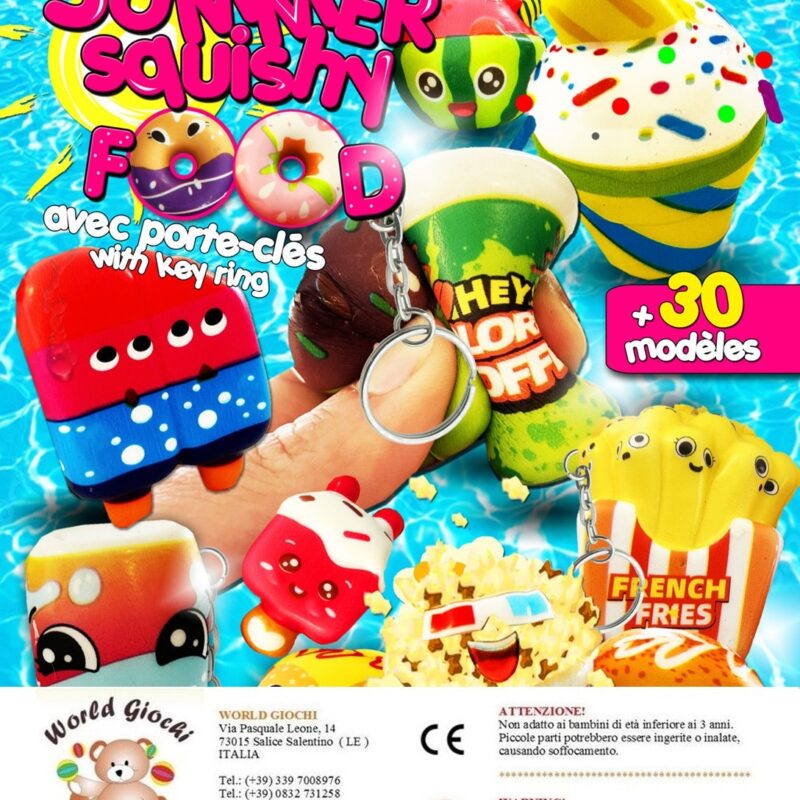 SUMMER SQUISHY FOOD